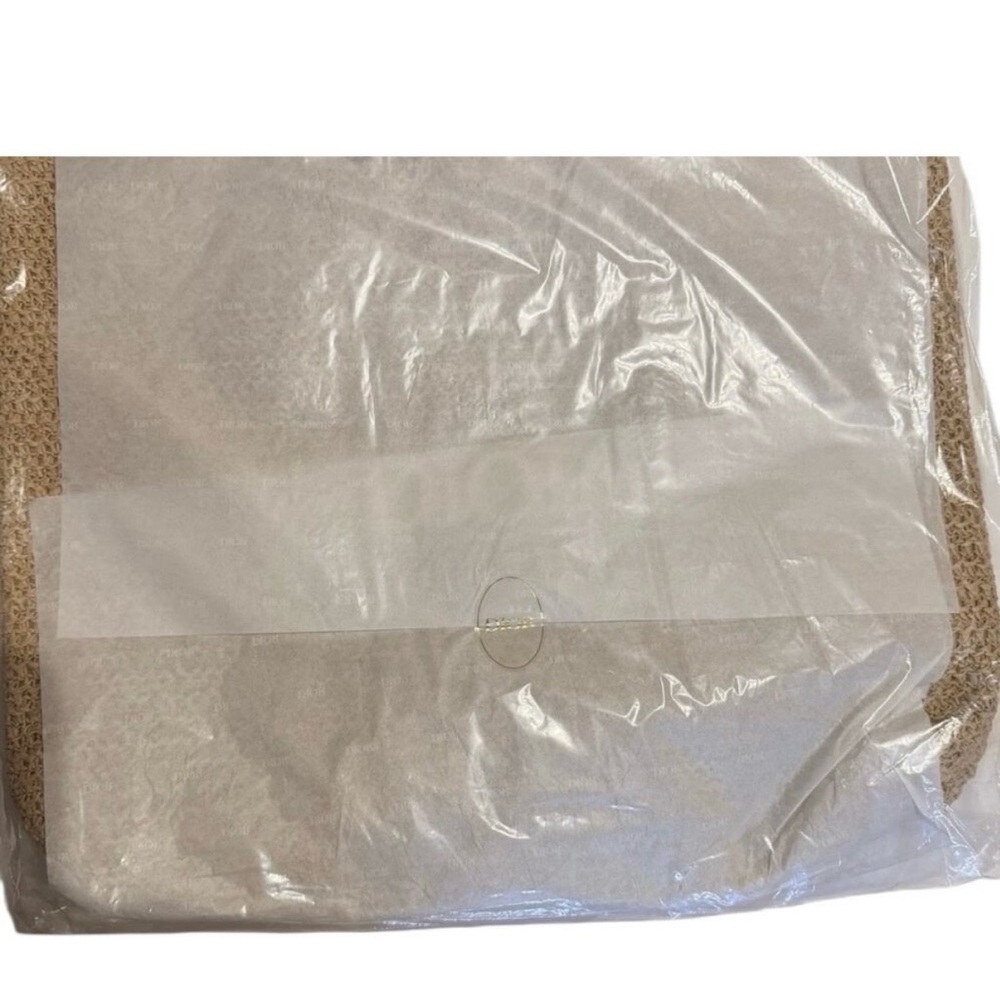Christian Dior Parfums Large Straw/ Raffia Tote Bag GWP / VIP Gift New - Picture 8 of 11